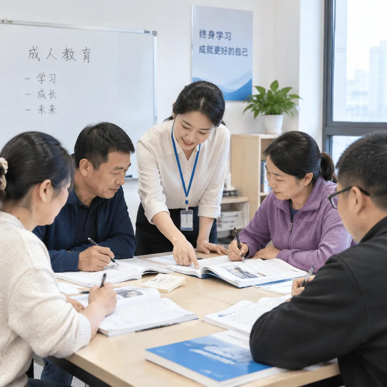 函授教学点辅导课堂